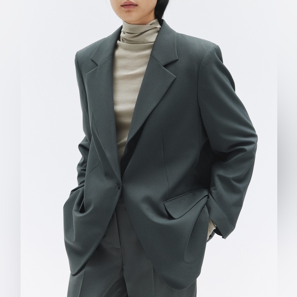 Classic Gray Blazer